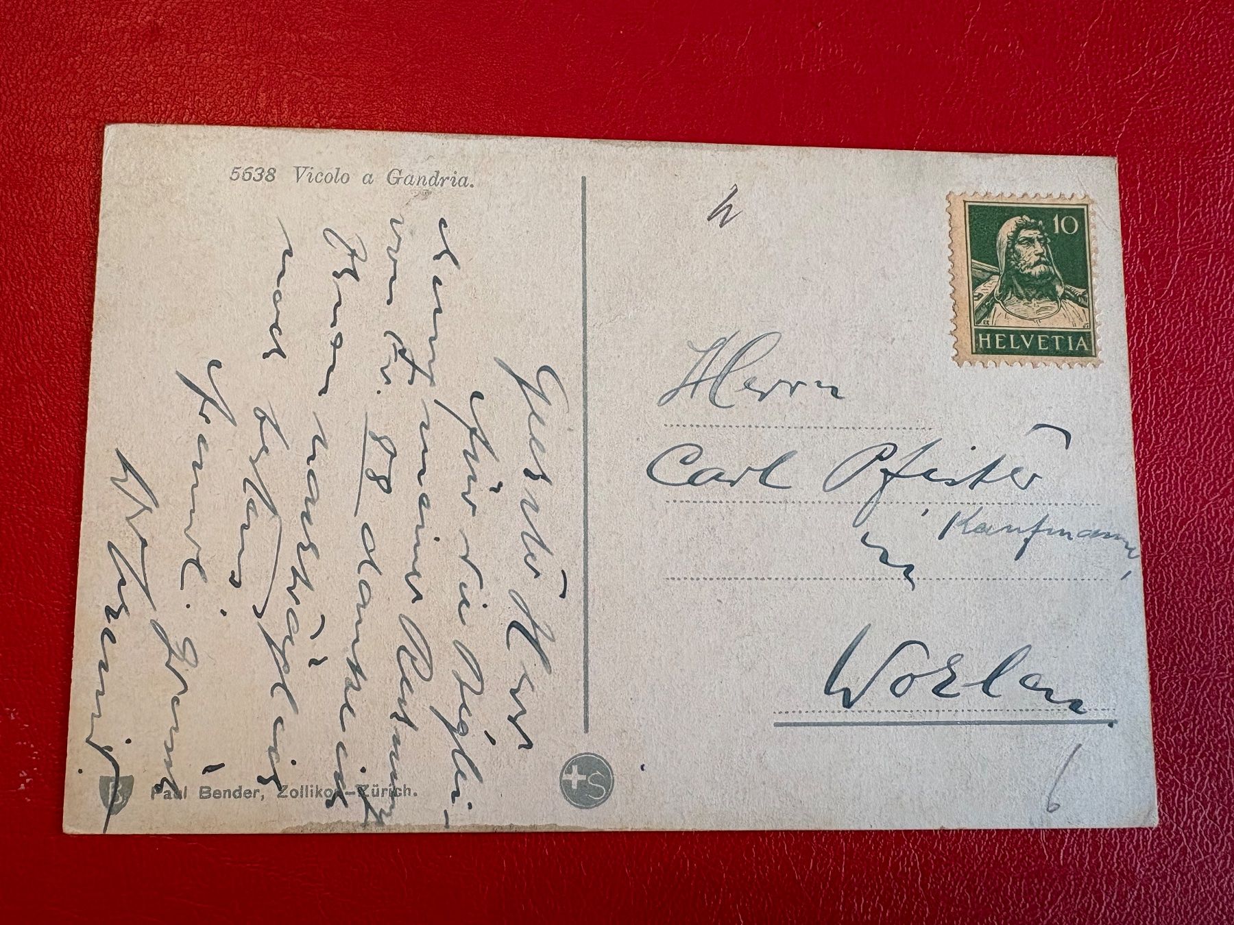 Cartes postales: Vicolo a Gandria – D'occasion à St-Légier-La Chiésaz par Theo005 1