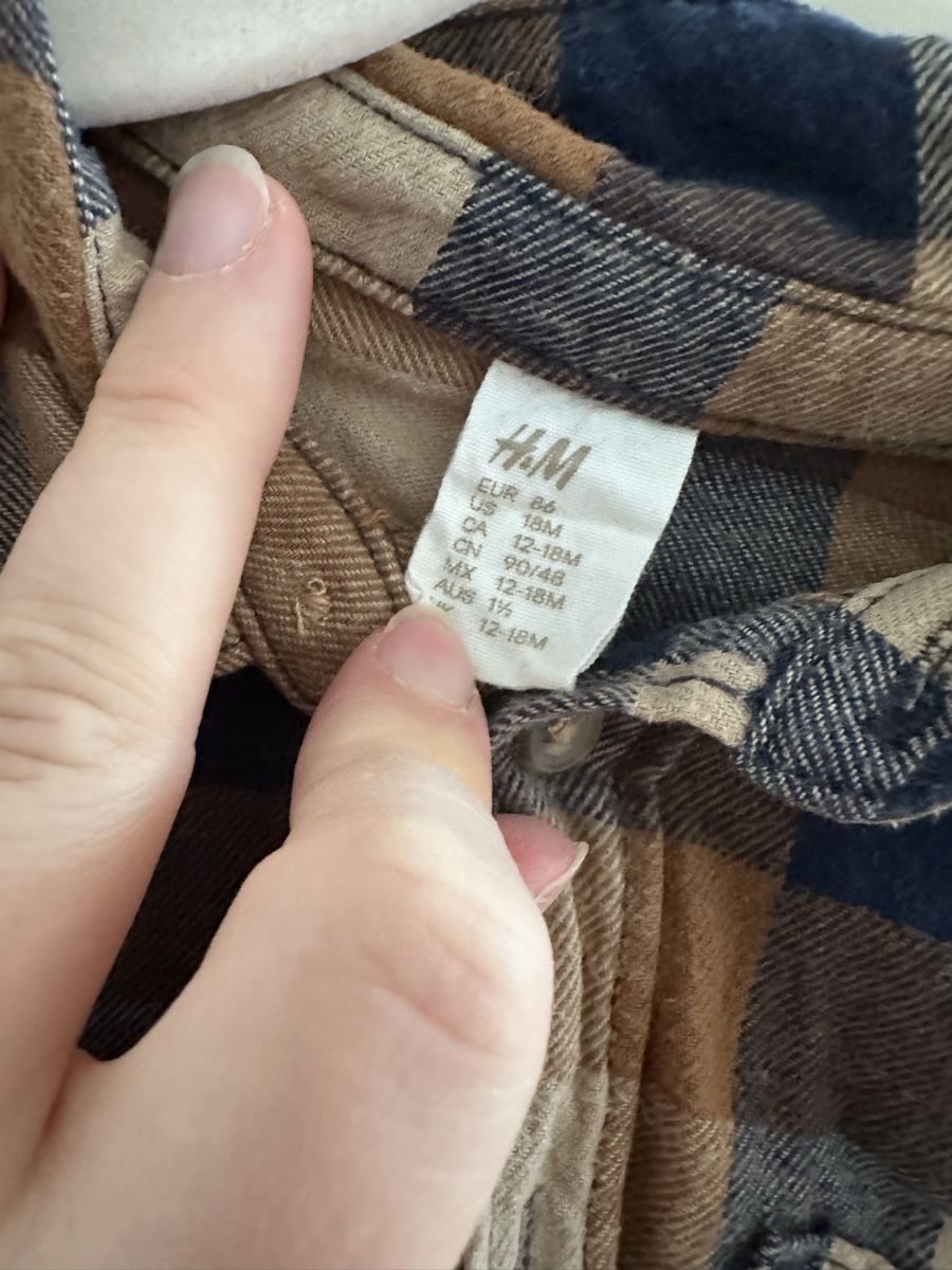 Camicie, T-shirt & Polo: Kinderhemd Gr. 86, Holzfällerhemd! – Nuovo (secondo la descrizione) da St. Gallen venduto da Nood 4