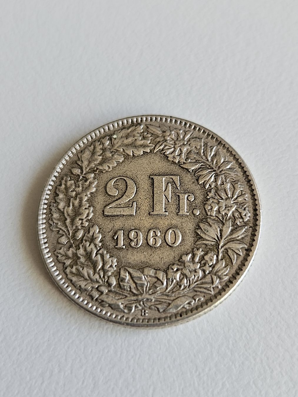 Toutes les monnaies: 2 Frank 1960 – D'occasion à Pfäffikon ZH par Mrt.