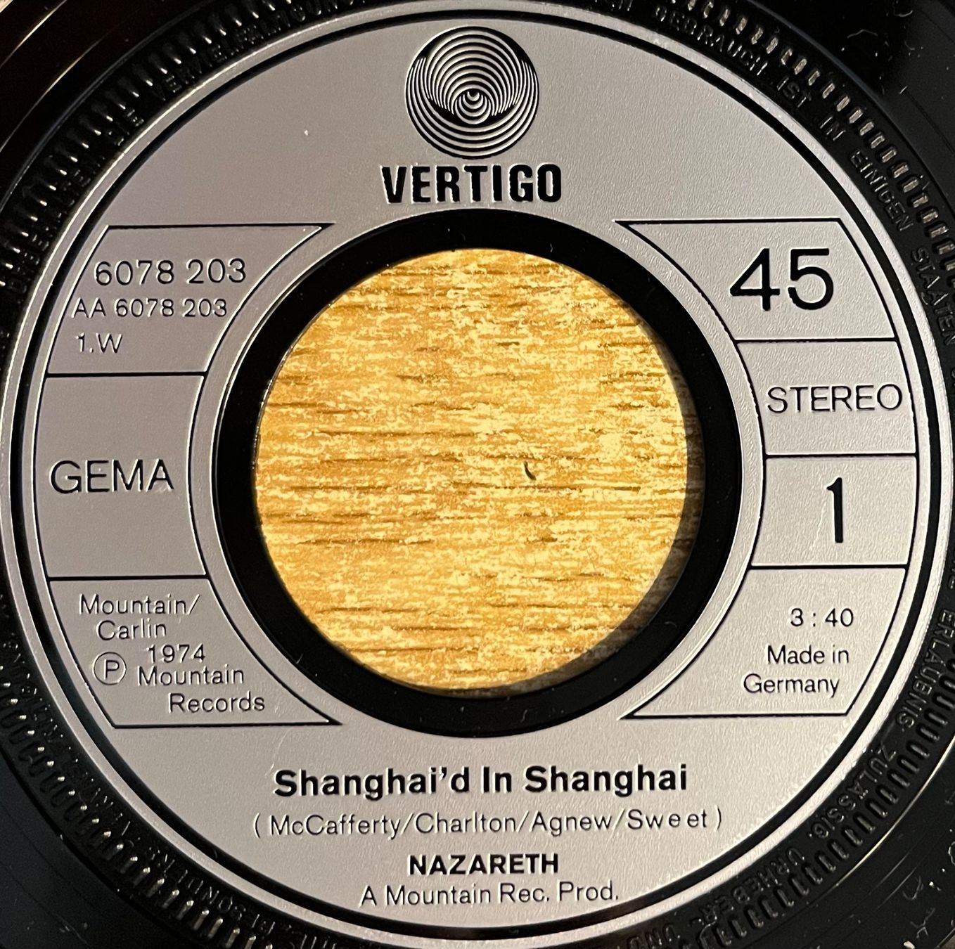 Dischi in vinile: NAZARETH - SHANGAÏ'D IN SHANGAI – Usato da Bussigny venduto da vinyl-pas-cher 2