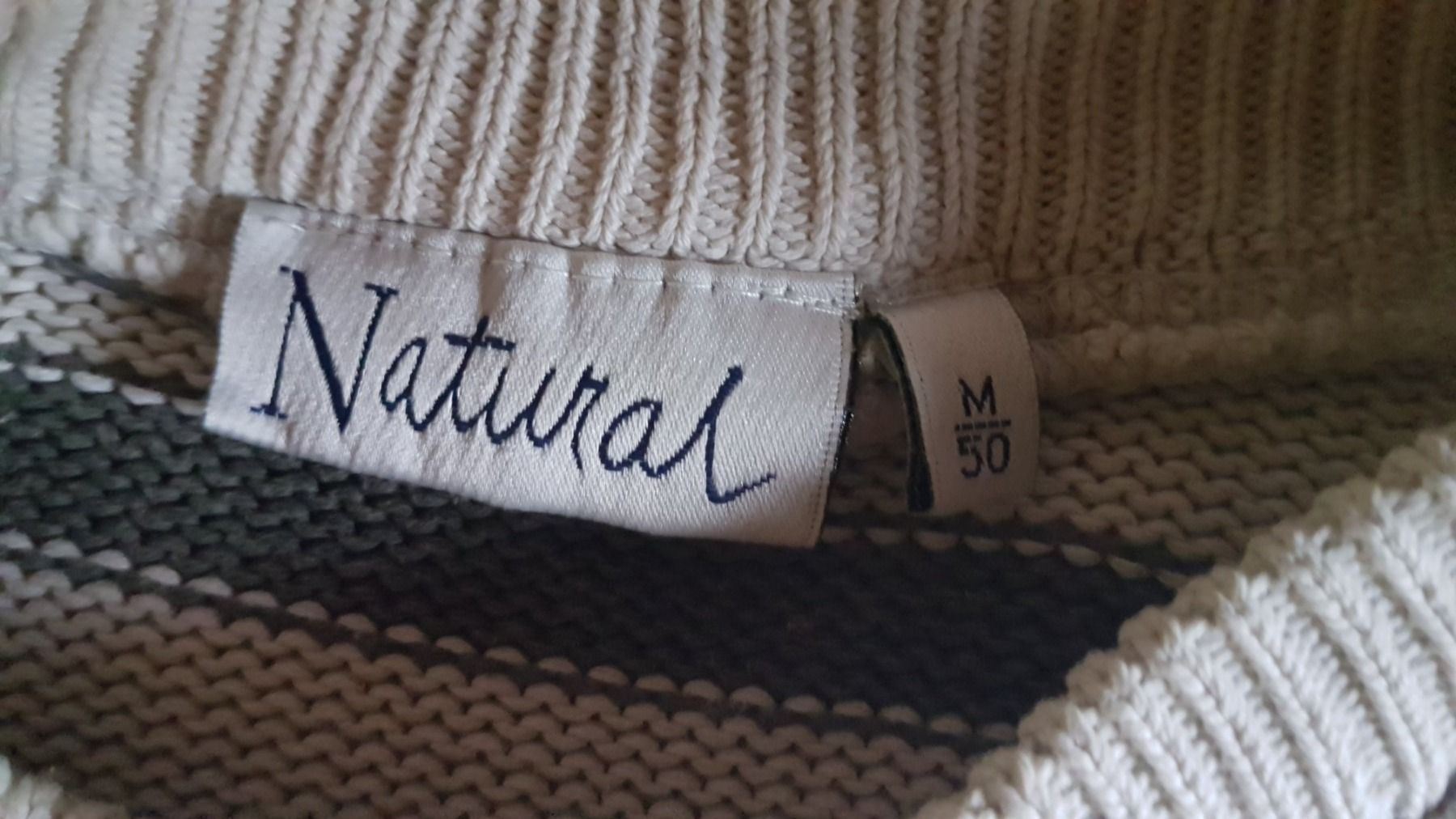 Pullover & Sweatshirts: Pull marinière vintage taille M marque Natural – Gebraucht aus Villiers von san_jn5w 2