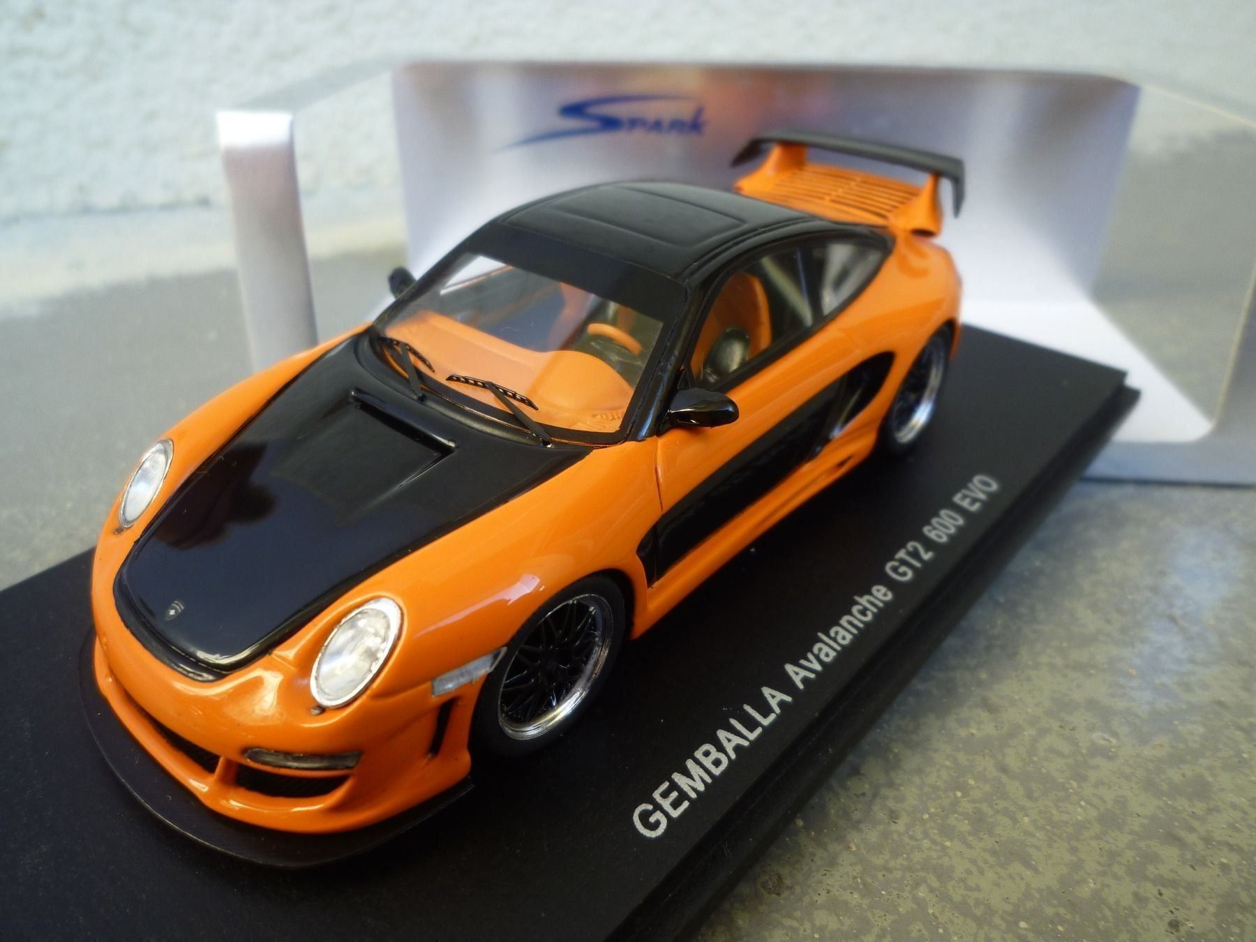 Porsche Modellini d'auto: Gemballa Avalanche GT2 600 EVO – Nuovo e nell'imballaggio originale da Flawil venduto da Imperiosud 3