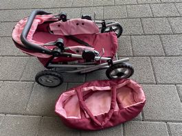 Neuwertiger Kombi-Puppenwagen