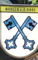 Wappen Wangen an der Aare Schild gebraucht
