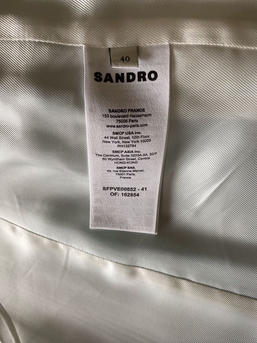 Sandro Giacche: Blazer von sandro gr 40 neu – Nuovo e nell'imballaggio originale da Dietikon venduto da mina_d 5