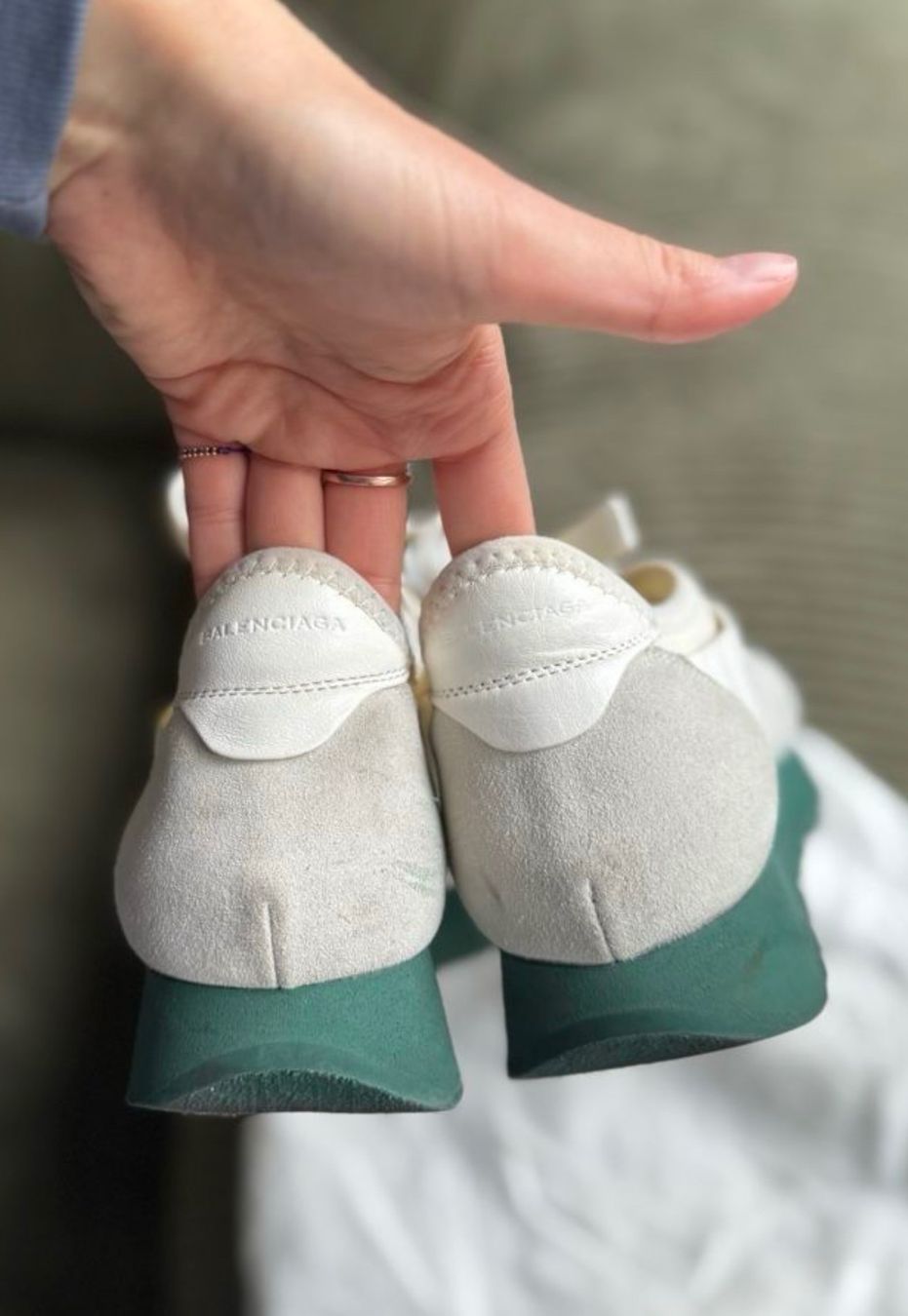 Balenciaga Scarpe da donna: BALENCIAGA LEATHER SNEAKERS \  38 – Usato da Zollikon venduto da ces-chic 6