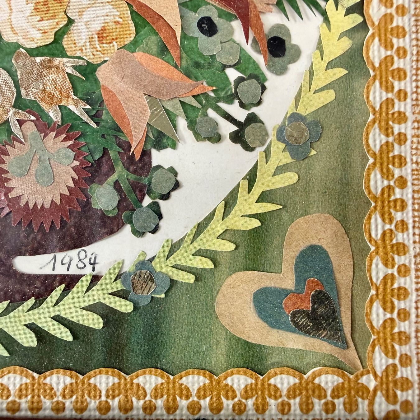 Grafiken & Lithographien: Nelli Naef Farb-Scherenschnitt 1984 – Gebraucht aus Basel von Brocki-auf-dem-Wolf 3