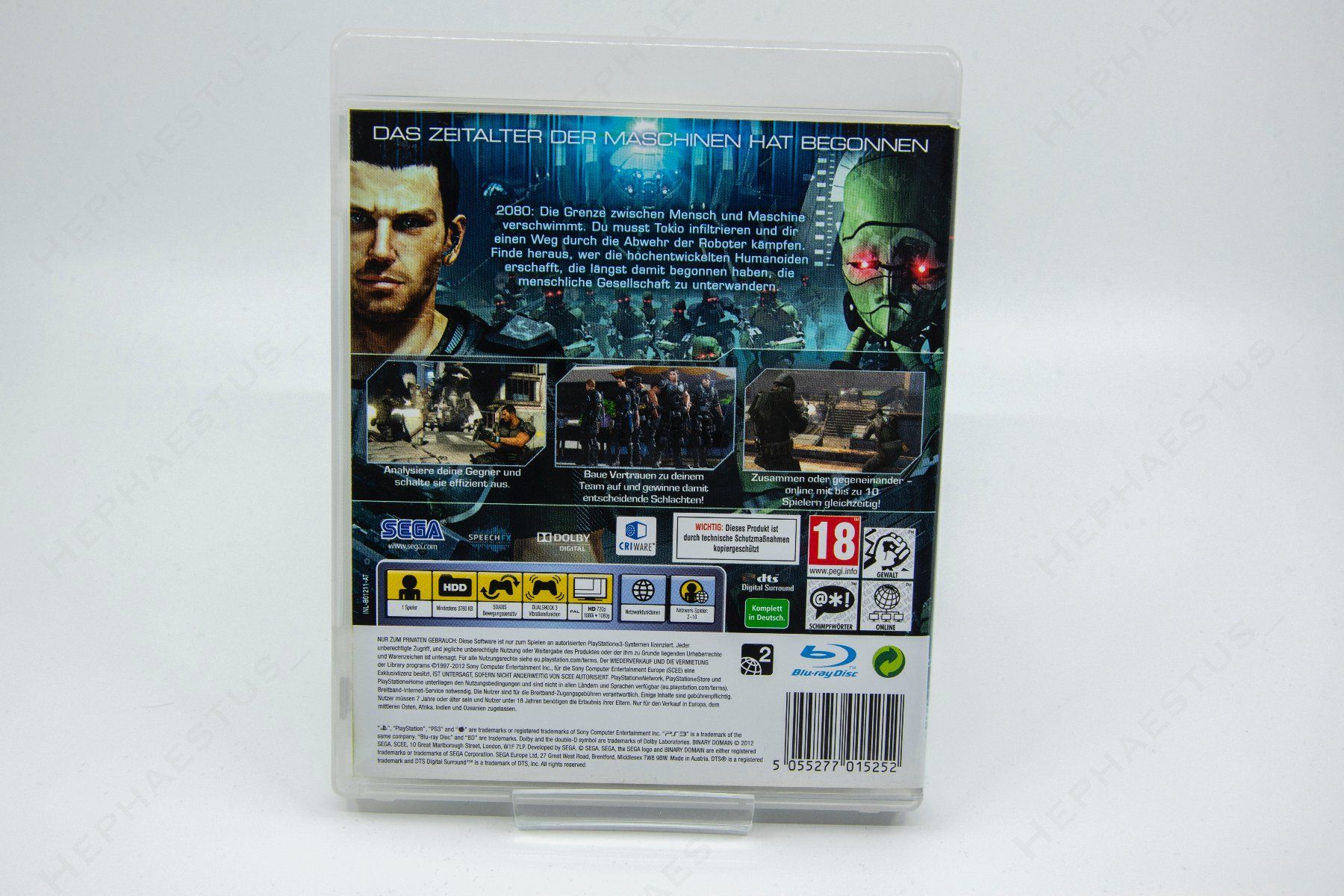 Spiele: Binary Domain PS3 – Gebraucht aus Effretikon von Hephaestus_ 1