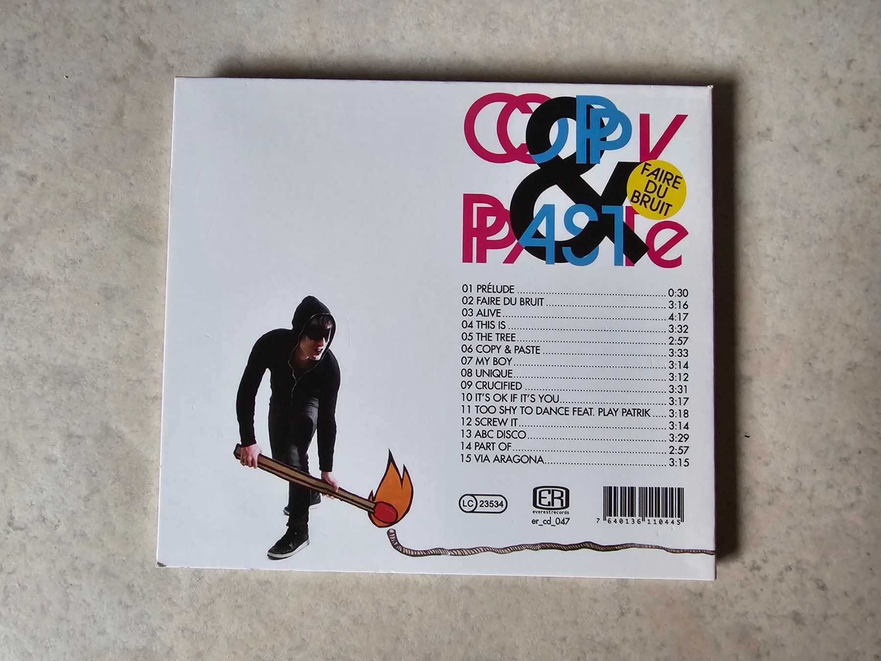 CDs: Copy & Paste  -  Faire du bruit – D'occasion à Schneisingen par backstore24 1