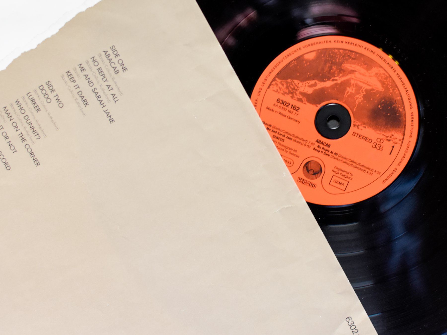 Schallplatten: Genesis - Abacab – Gebraucht aus Belmont-sur-Yverdon von ag97 2