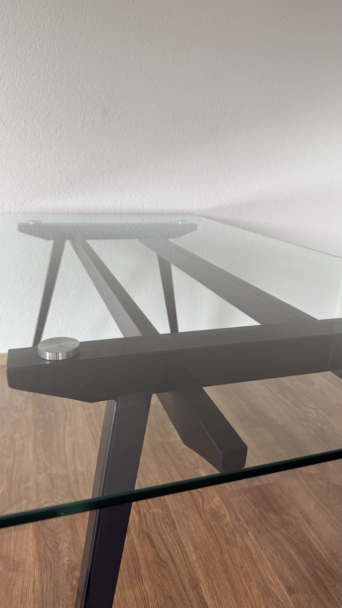 Tavoli: Glastisch schwarz Metall – Usato da Biel/Bienne venduto da Kim._.Alina 2