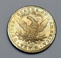 Pièce 10 Dollars USA 1868 Liberty E.Pluribus Unum 16.7g