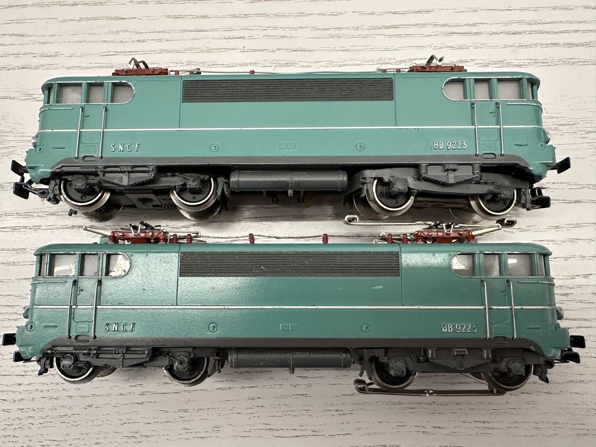 Märklin Modellini di ferrovie: Märklin 2x 3038 SNCF BB 9200 Doppeltraktion – Usato da Lupsingen venduto da New-Haven 2