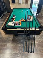 Billardtisch 8ft Amerikanischer pooltisch mit viel Zubehor