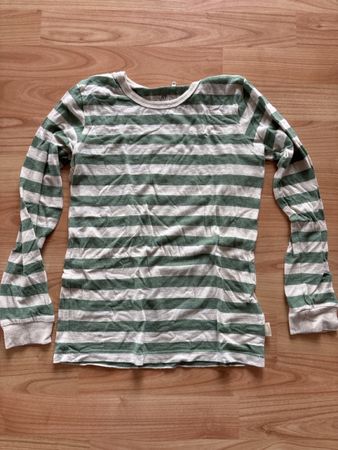 CelaVi Shirt, Merino/Bambus, Grösse 130, Langarm,