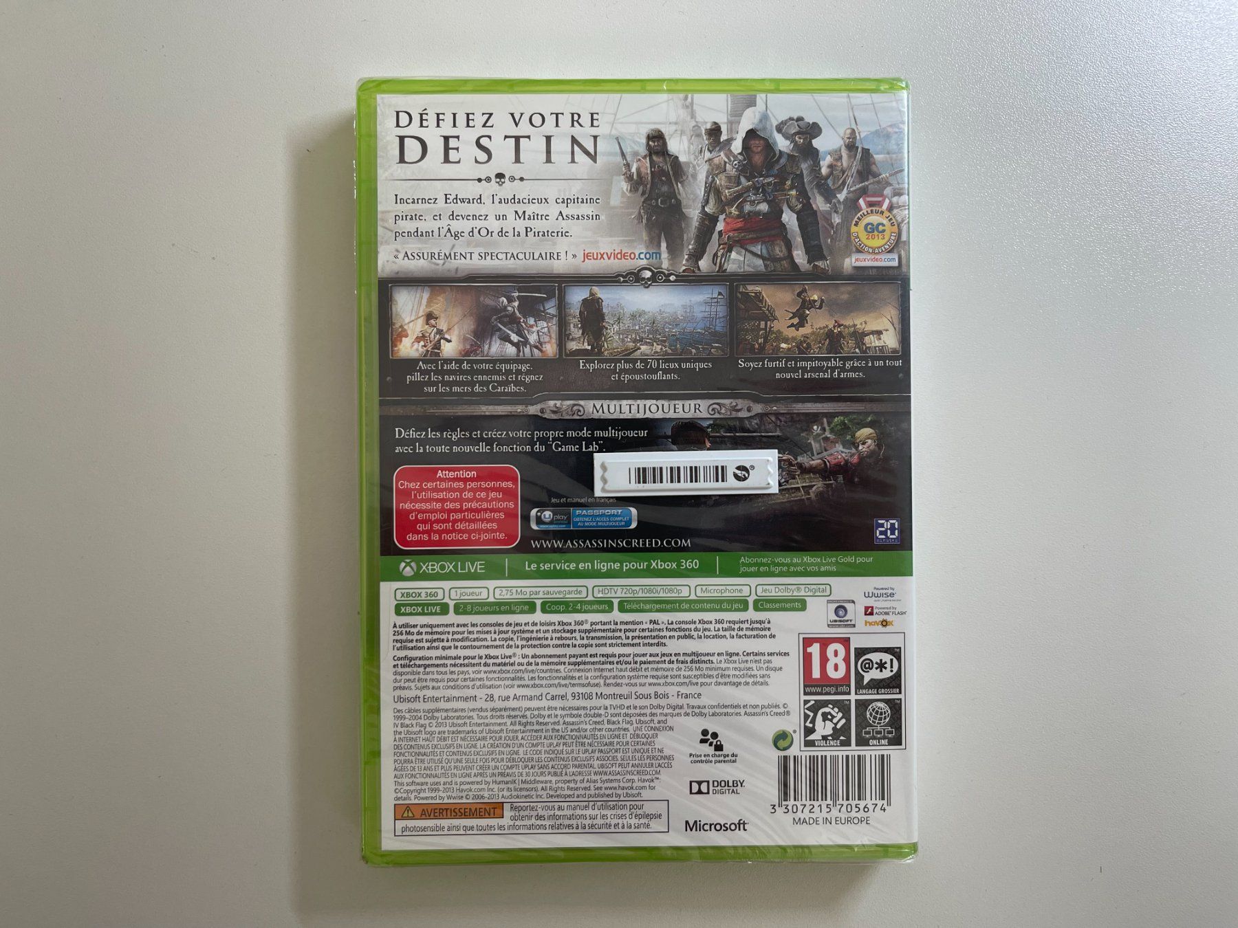 Microsoft Spiele: Assassin's Creed IV: Black Flag New, Xbox 360, One, Series X – Neu und originalverpackt aus Couvet von Aura_aura 2