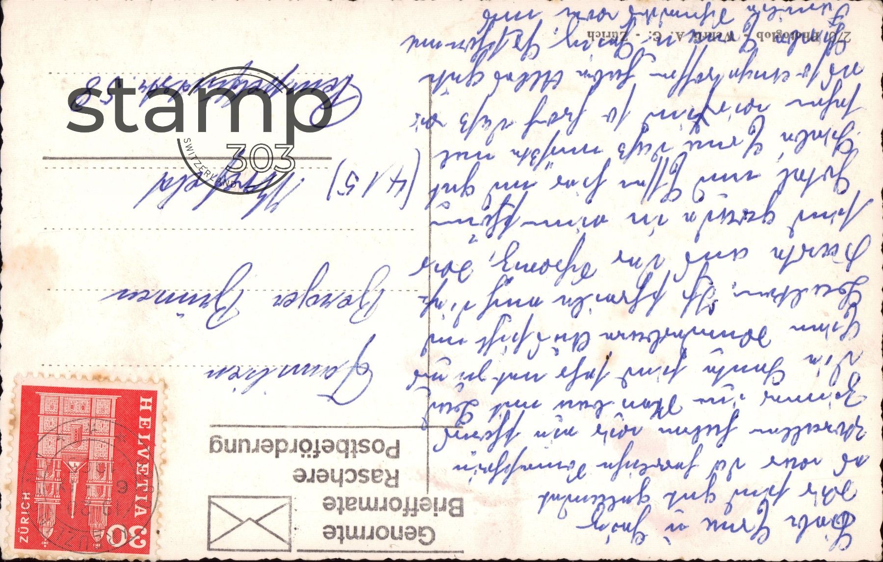 Cartoline postali: 1965 AK Kreuzlingen – Usato da Eggersriet venduto da stamp303 1