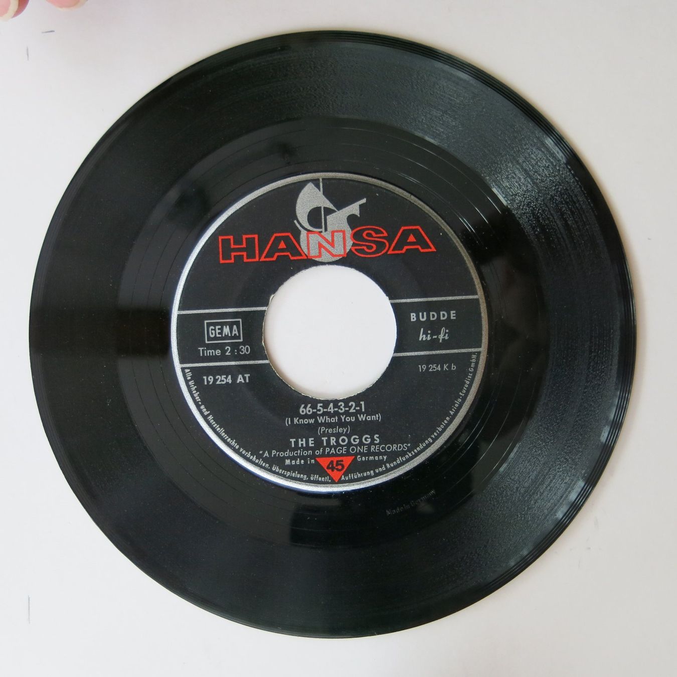 Dischi in vinile: Vinyl-Single 7"  The Troggs – Usato da Bözen venduto da Keramik22 3