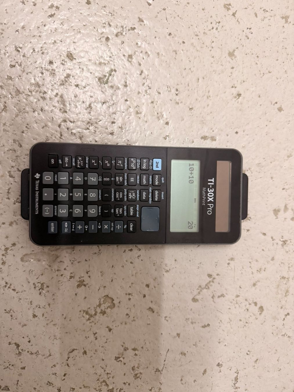 Texas Instruments Calculatrices: Taschenrechner Texas Instruments TI-30X Pro - gebraucht – D'occasion à Zürich par celai. 2
