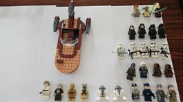 LEGO Star Wars Set mit diversen Figuren gebraucht