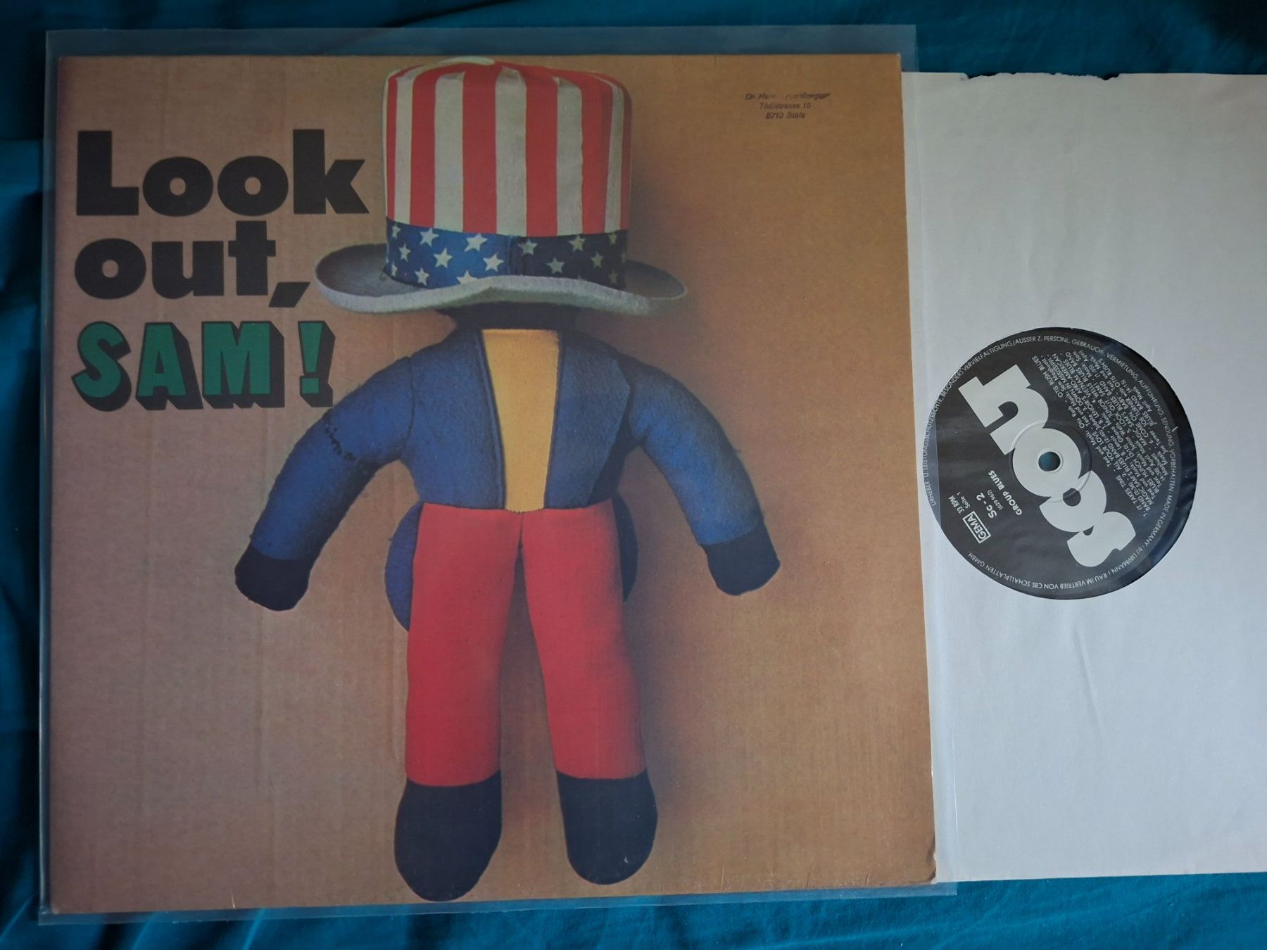 Vinyles: Look out, Sam! LP, Scout, Group Blues, SE 2 – D'occasion à Burg AG par ..machine_rec..