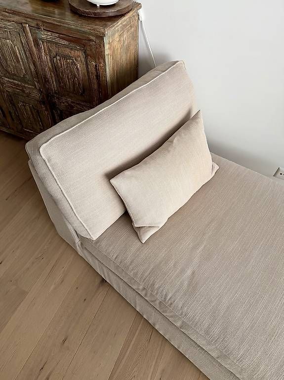 Divani: Recamiere Sofa IKEA "KIVIK" mit Bezug "Hillared" beige – Usato da Schindellegi venduto da chribella 3
