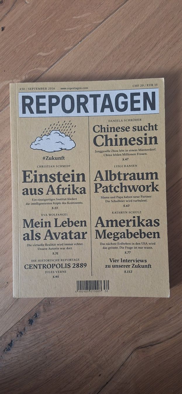 Riviste & Magazine: Reportagen #30 – Usato da Olten venduto da Ahandreina