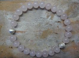 Rosenquarz Kette