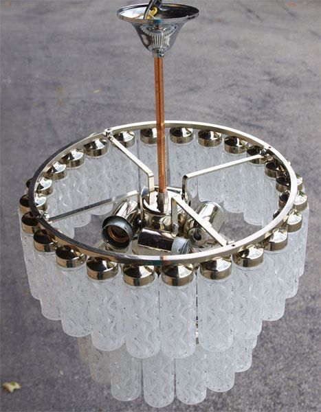 Lampadari & plafoniere: rare Vintage Design Glasleuchte – Usato da Meggen venduto da Trouvaillen 5