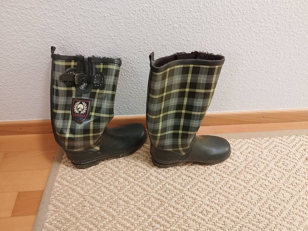 Gefütterte Gummistiefel von Giesswein 38 (Neu (gemäss