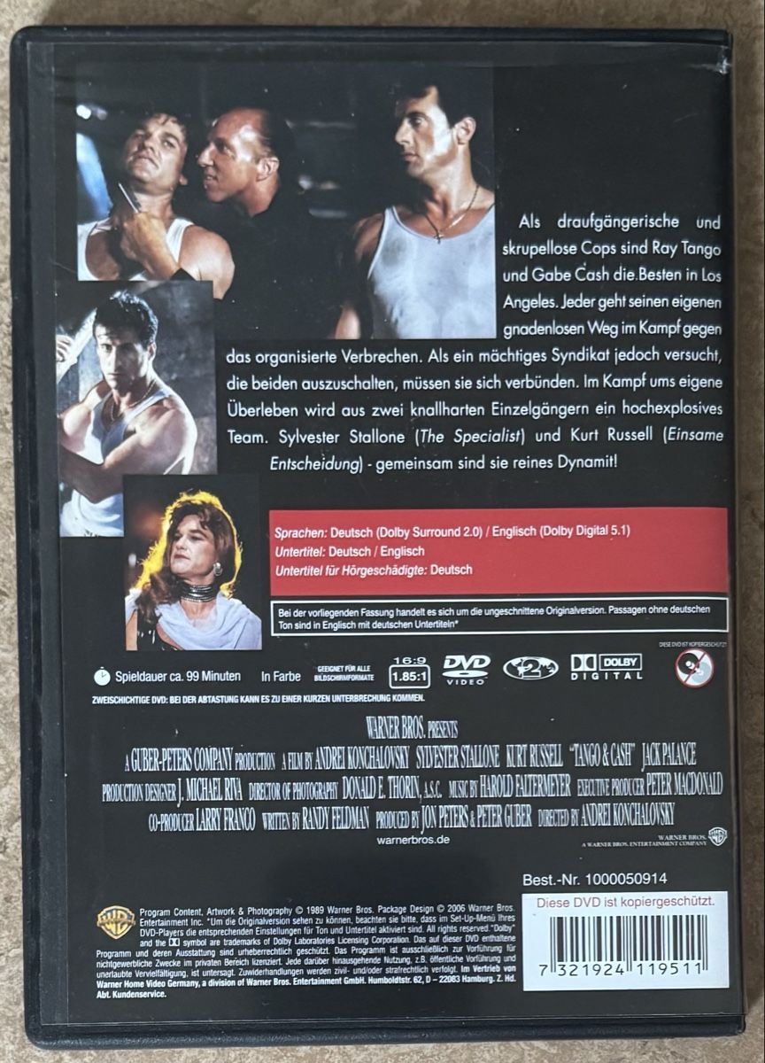 Tous les DVDs: TANGO & CASH  – Neuf (Voir description) à Dietikon par AndreaSch01 1