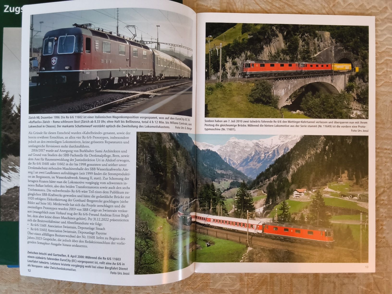 Riviste & Magazine: set 4 Eisenbahn-Hefte Semaphor 2023 – Usato da Hallau venduto da histoiremerveilleuse 8
