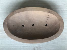 Seifenschale aus Holz