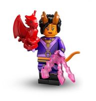 Lego 71047 Minifigur, Dungeons & Dragons - Tieflingzauberin