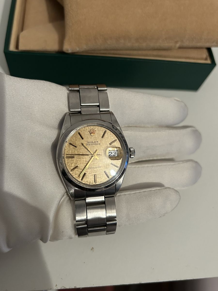 Rolex Orologi: Rolex Oysterdate Precision Rare Dial – Usato da Uster venduto da cov_2nzm