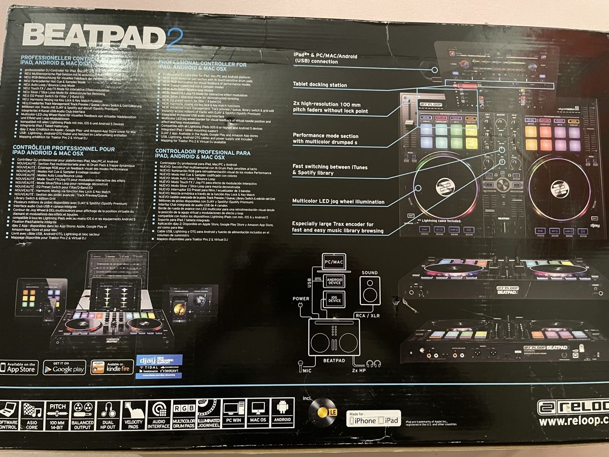 Reloop Console di mixaggio: Reloop Beatpad 2 wenig gebraucht – Usato da Kriens venduto da krientes 4