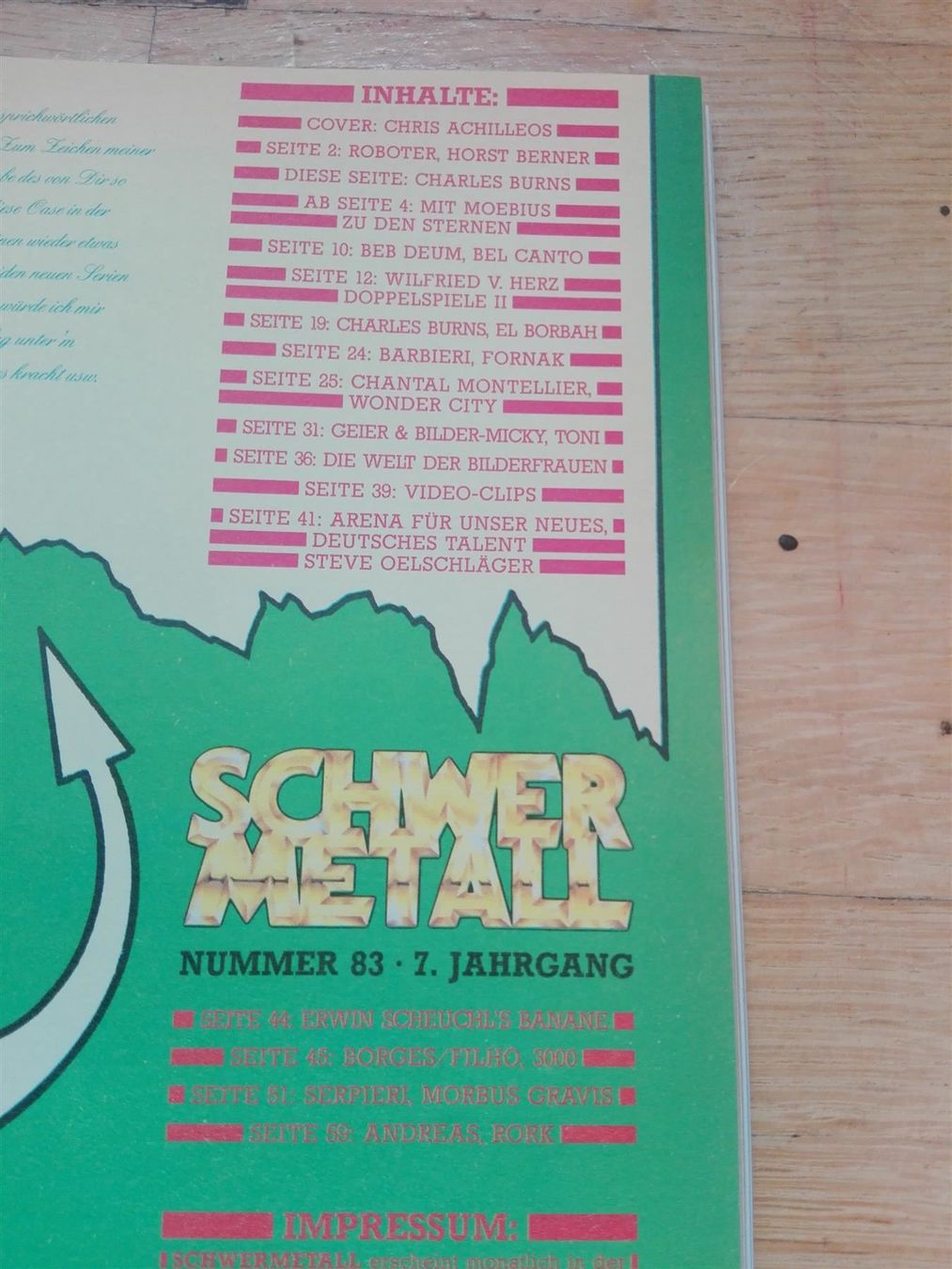 Fumetti: Schwermetall (Band 8) + Pilot Nr.19 – Usato da St. Gallen venduto da elk2020 5