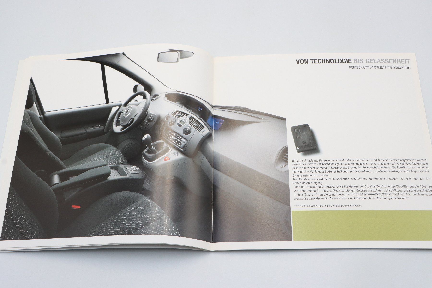 Renault Documenti: Renault Scenic 2008 Prospekt – Usato da Bühl b.Aarberg venduto da Collectorpassions 4
