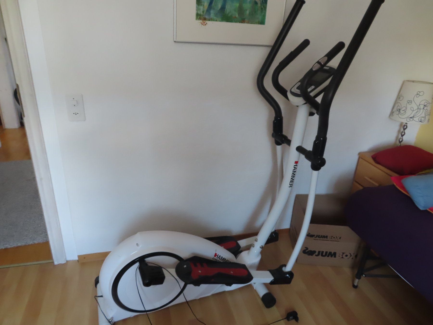 Vélos d'appartement: Crosstrainer Hammer mit Display gebraucht – D'occasion à Zofingen par kurtsiegrist 1