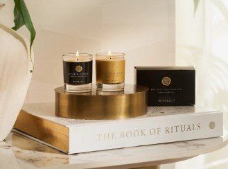 RITUALS Cashmere Rose & Mystic Cedar Private Coll. Kerzenset (Neu und ...