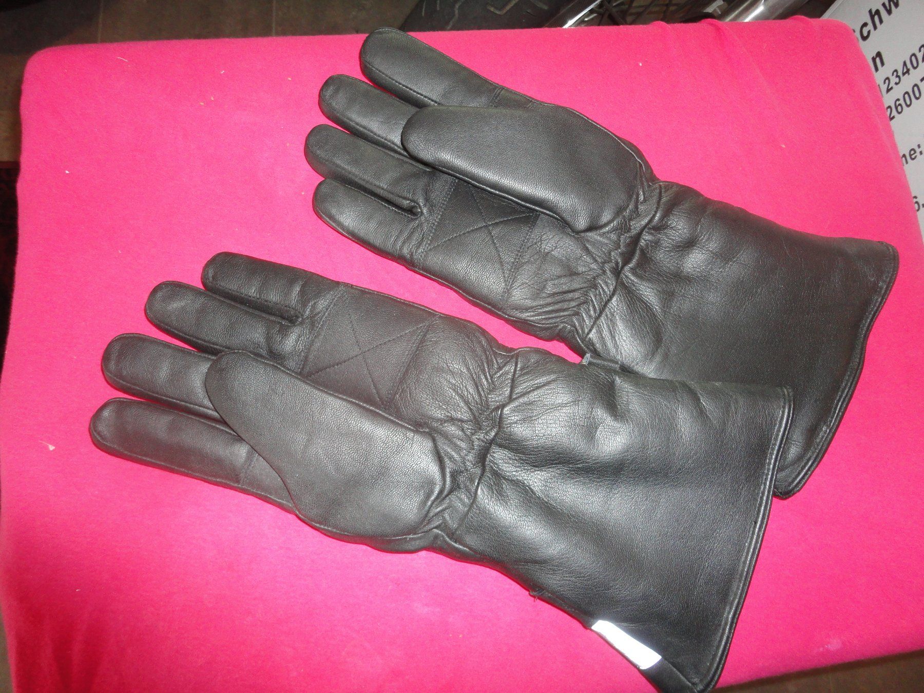 Handschuhe & Handstulpen: Motorradhandschuhe Winterhandschuhe M Leder – Gebraucht aus Gelterkinden von Gimbo2 2
