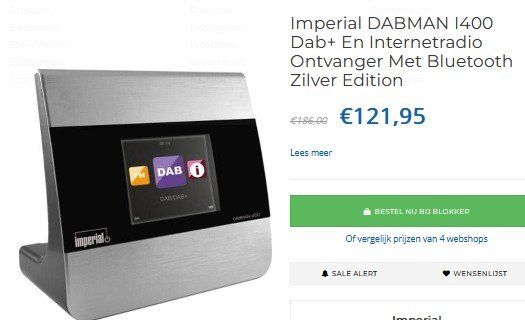 Radio: Imperial DABMAN i400  Internet Adapter  DAB+  Bluetooth – Nuovo e nell'imballaggio originale da Collonges venduto da arashee 3