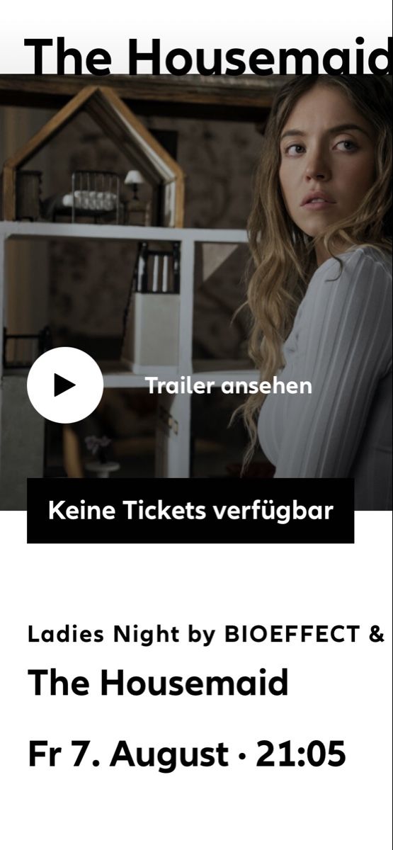 Tickets: 2 Tickets Allianz 07.08 The Hausemaid – Neu und originalverpackt aus Zürich von Ela1970