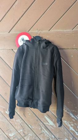 IXS Hoodie Stoff speziell reiss- und abriebfest für Motorrad