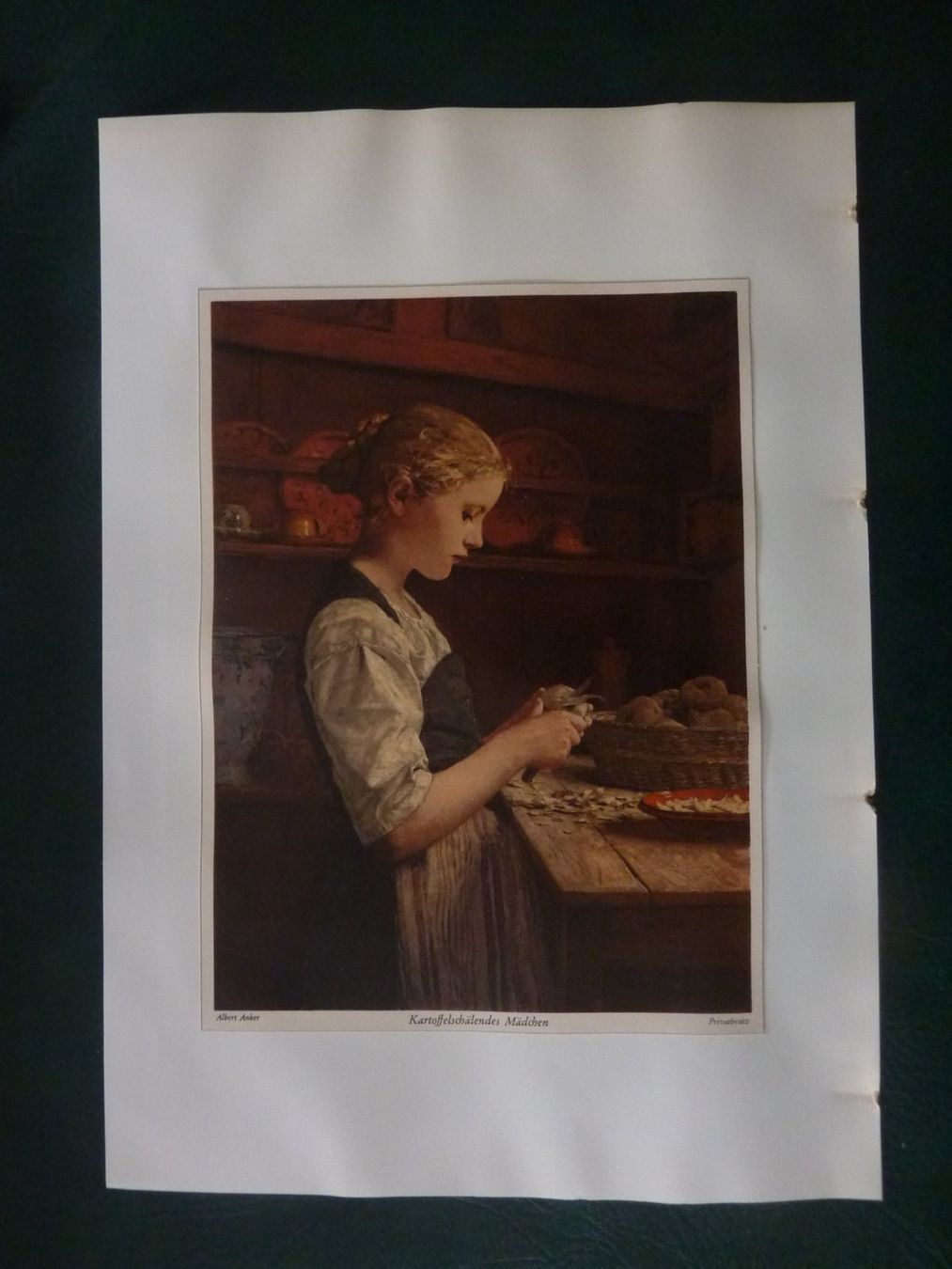 Foto & Immagini: Ordner mit Kunstdruck, meist Albert Anker – Usato da Triengen venduto da Nussbaum14 2