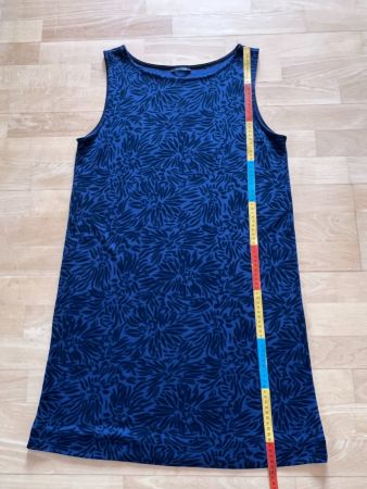 Marc O'Polo Damen Kleid in ca. Gr. 42, Blau