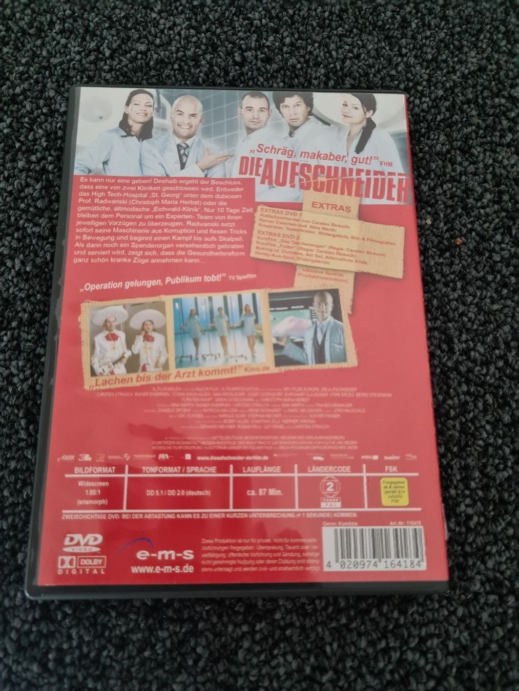 Tutti i DVDs: DIE AUFSCHNEIDER(8226) – Usato da Ruswil venduto da jan_bxl5 1
