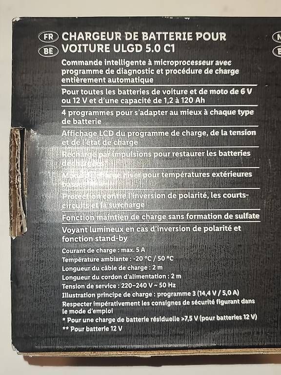 Caricabatterie: Chargeur de Batterie 6v ou 12v – Usato da Genf venduto da AdiOs2 1