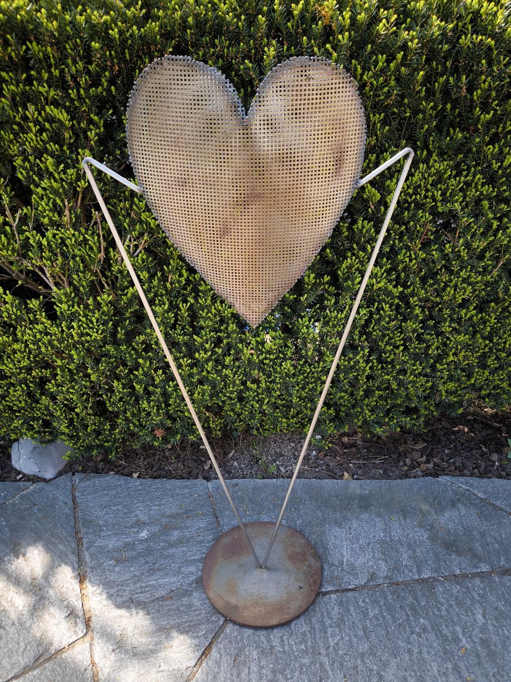 Alle Dekorationen: Metallherz 🖤 Gartendeko – Gebraucht aus Schinznach Dorf von Jojusami