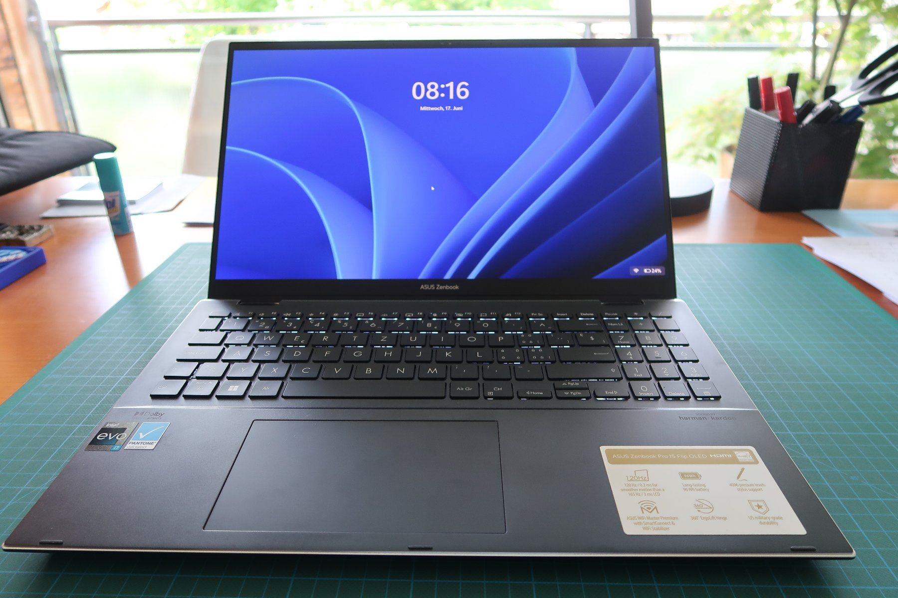 Asus Notebooks: Asus Zenbook Pro 15 Flip OLED – Gebraucht aus Bottmingen von PeterGuyer